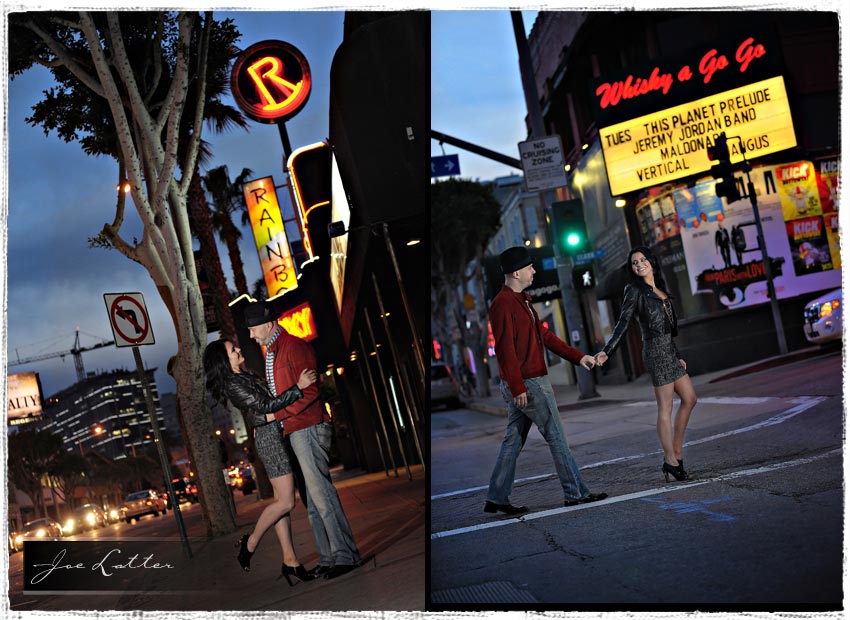 100317 0014 Hollywood engagement whisky viper room sunset Rainbow roxy